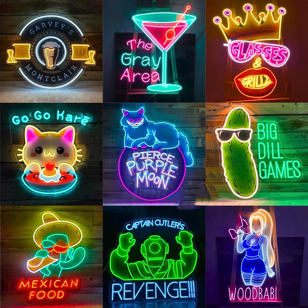 Lighting Decor Company - Insegna al Neon Personalizzata, Luce LED