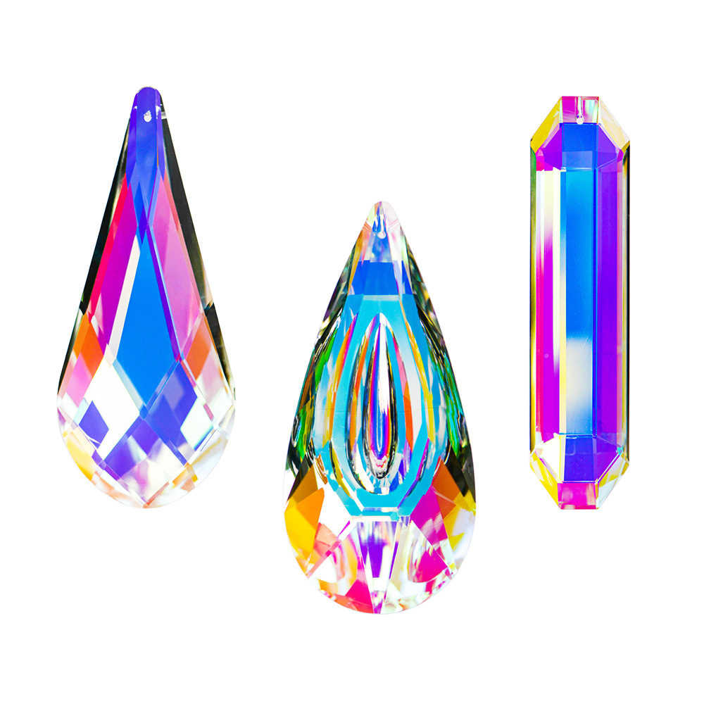 Home Decor Lighting Manufacturer - Ciondolo prisma di cristallo di vetro