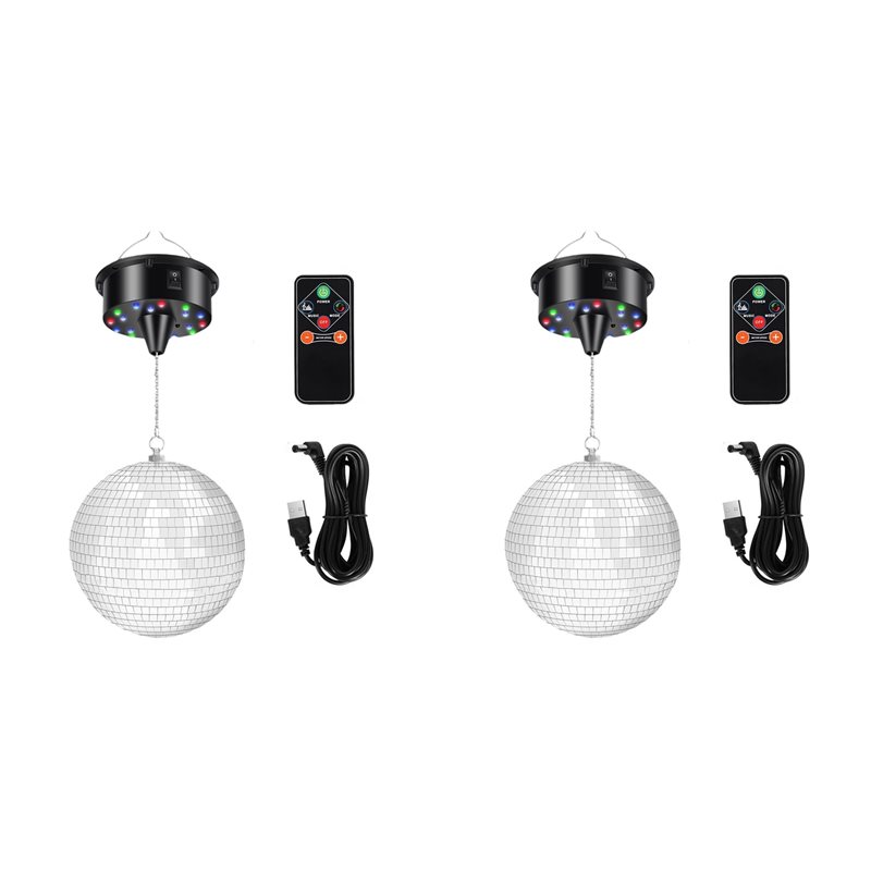 Disco Ball Mirror - AT41 Set di 2 Sfere da