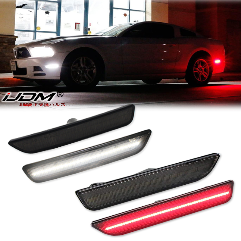 Orange Lighting Decor - 2 pz Auto Anteriore Paraurti Posteriore