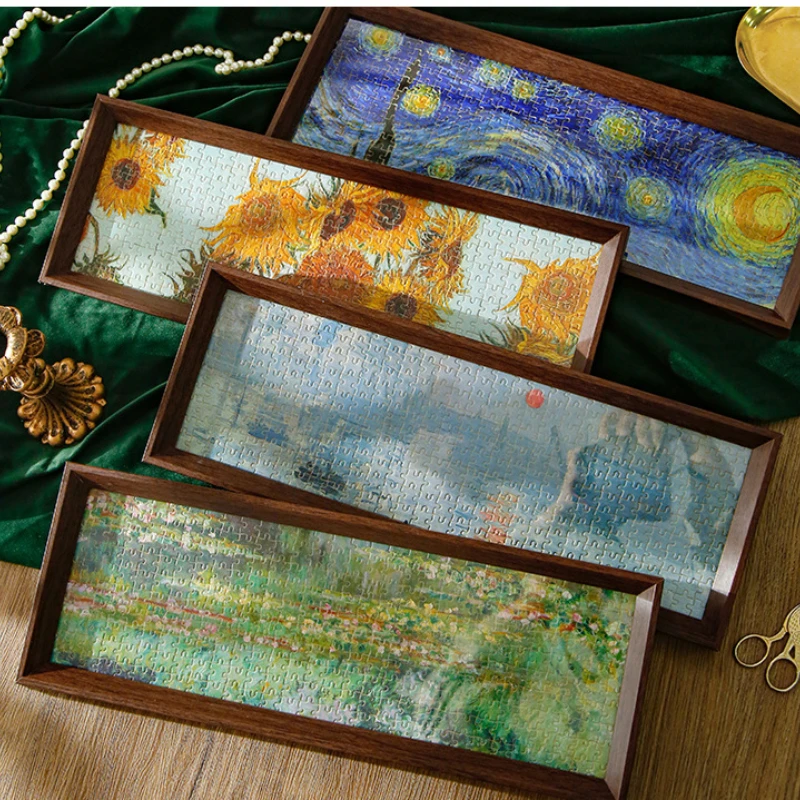 Lighting Decor Sunrise Photos - Puzzle con Illuminazione Notturna dell'Opera d'Arte