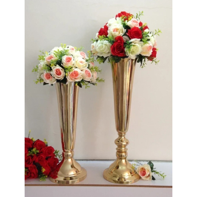 Home Decor Lighting Manufacturer - Vaso in Metallo Elettroplaccato di Lusso,
