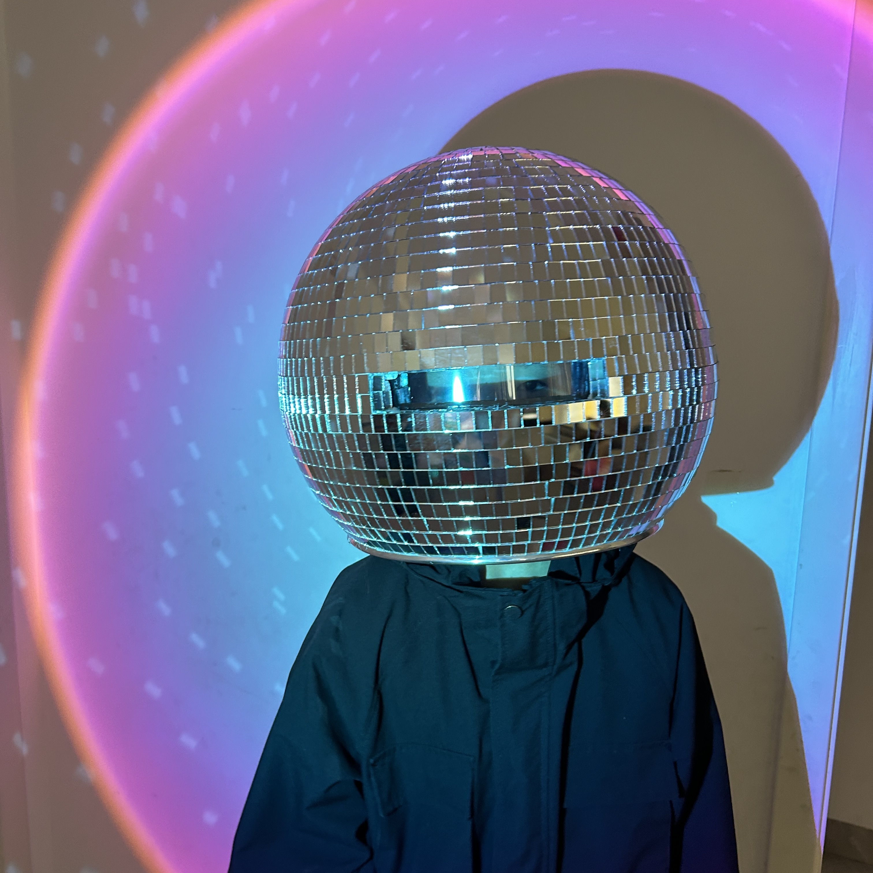 Disco Ball Mirror - Caschi da discoteca con sfera a