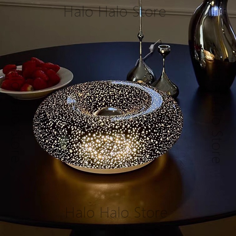 Orange Lighting Decor - Lampada da scrivania a forma di