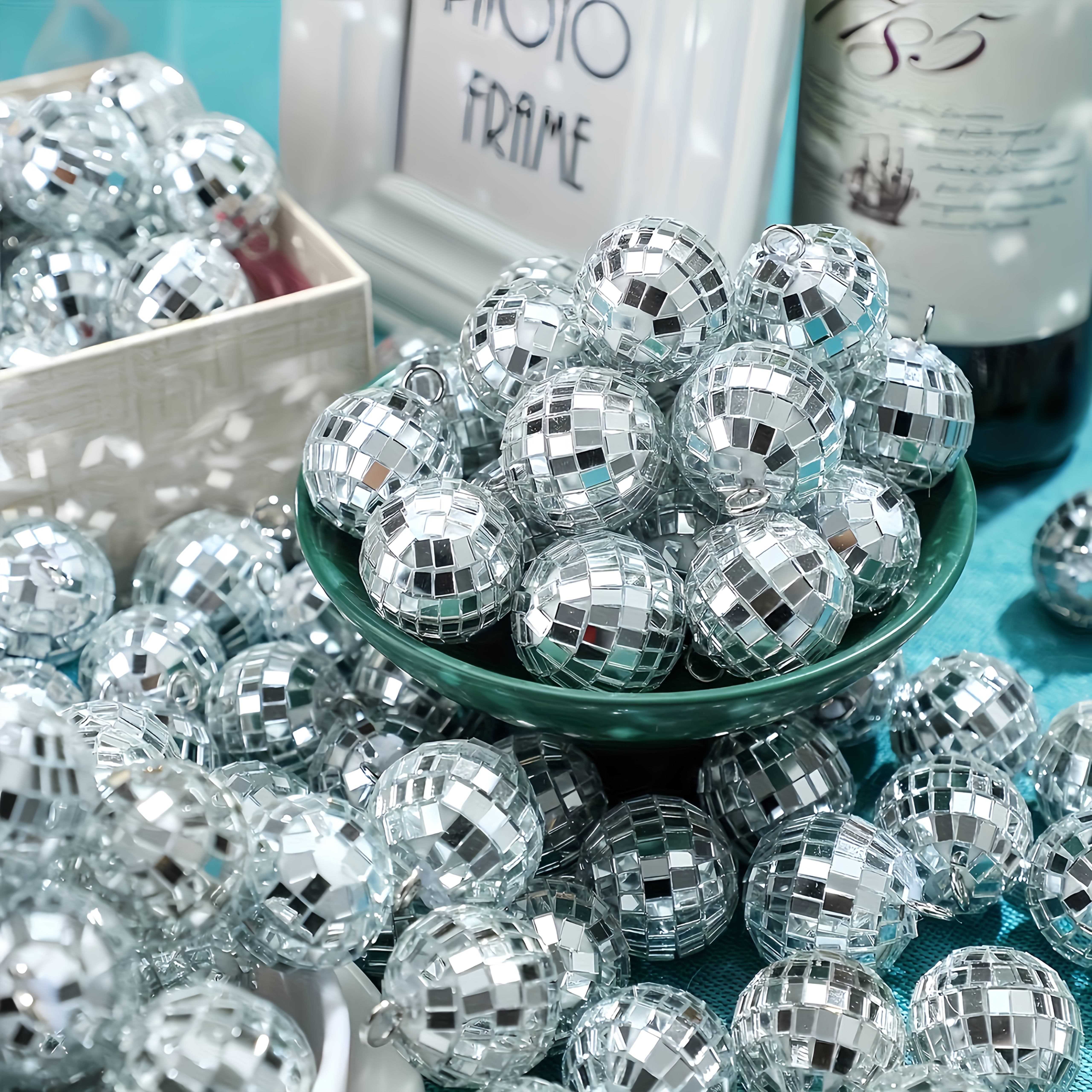 Disco Ball Mirror - 12 mini palline da specchio da