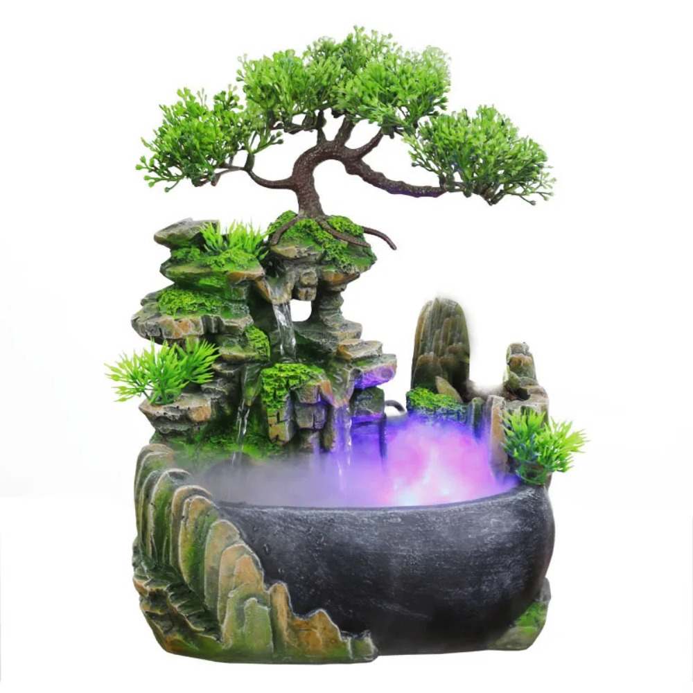 Lighting Decor Company - Fontana Feng Shui con Cascata e