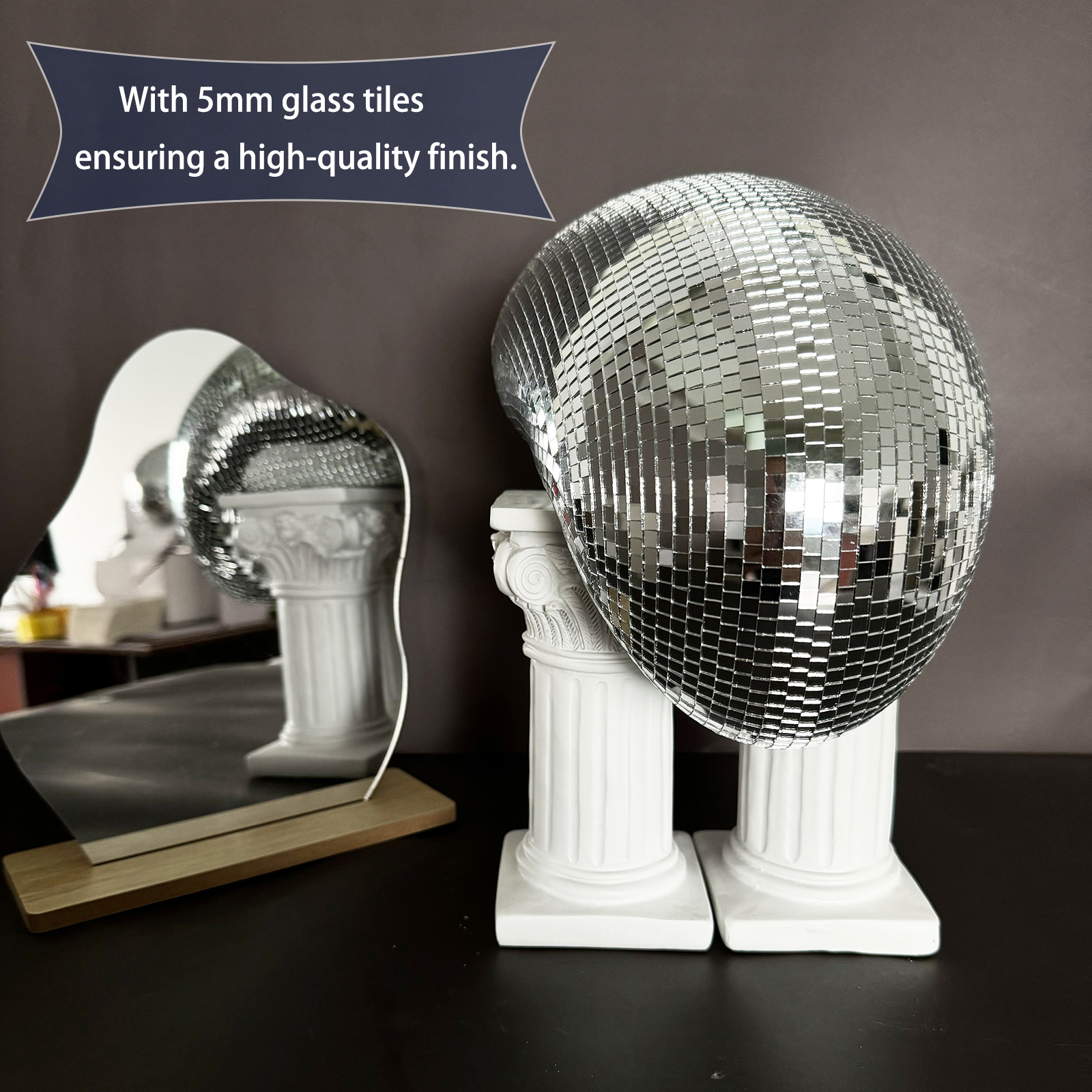 28 cm Melted Disco Ball Specch - Disco Ball Mirror recensione e prezzo