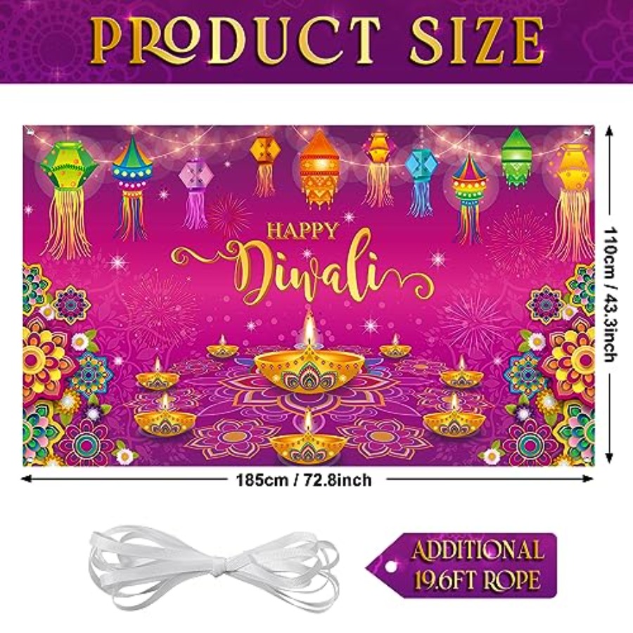 Striscione Decorativo per Diwa - Lighting Decoration For Diwali recensione e prezzo
