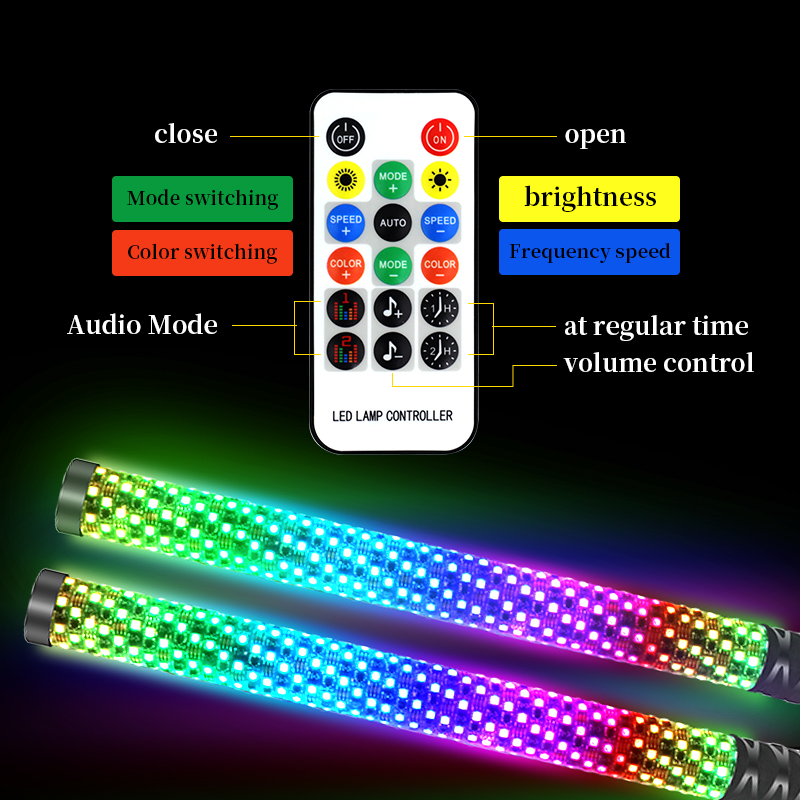 2FT RGB Flagpole Light LED whi - Decor Kart Lighting recensione e prezzo