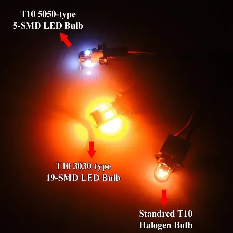 2 pezzi per auto T10 12V LED l - Orange Lighting Decor recensione e prezzo