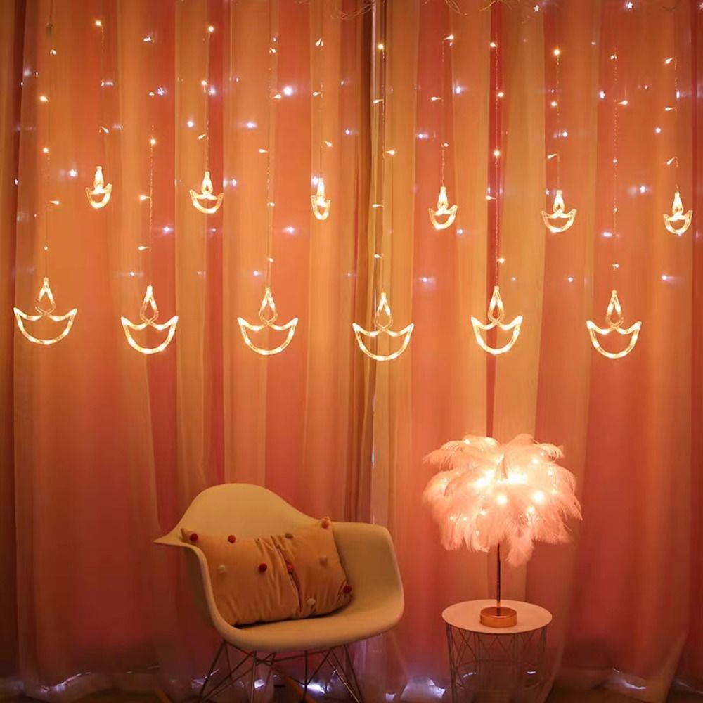 Luci a stringa a forma di cuor - Lighting Decoration For Diwali recensione e prezzo
