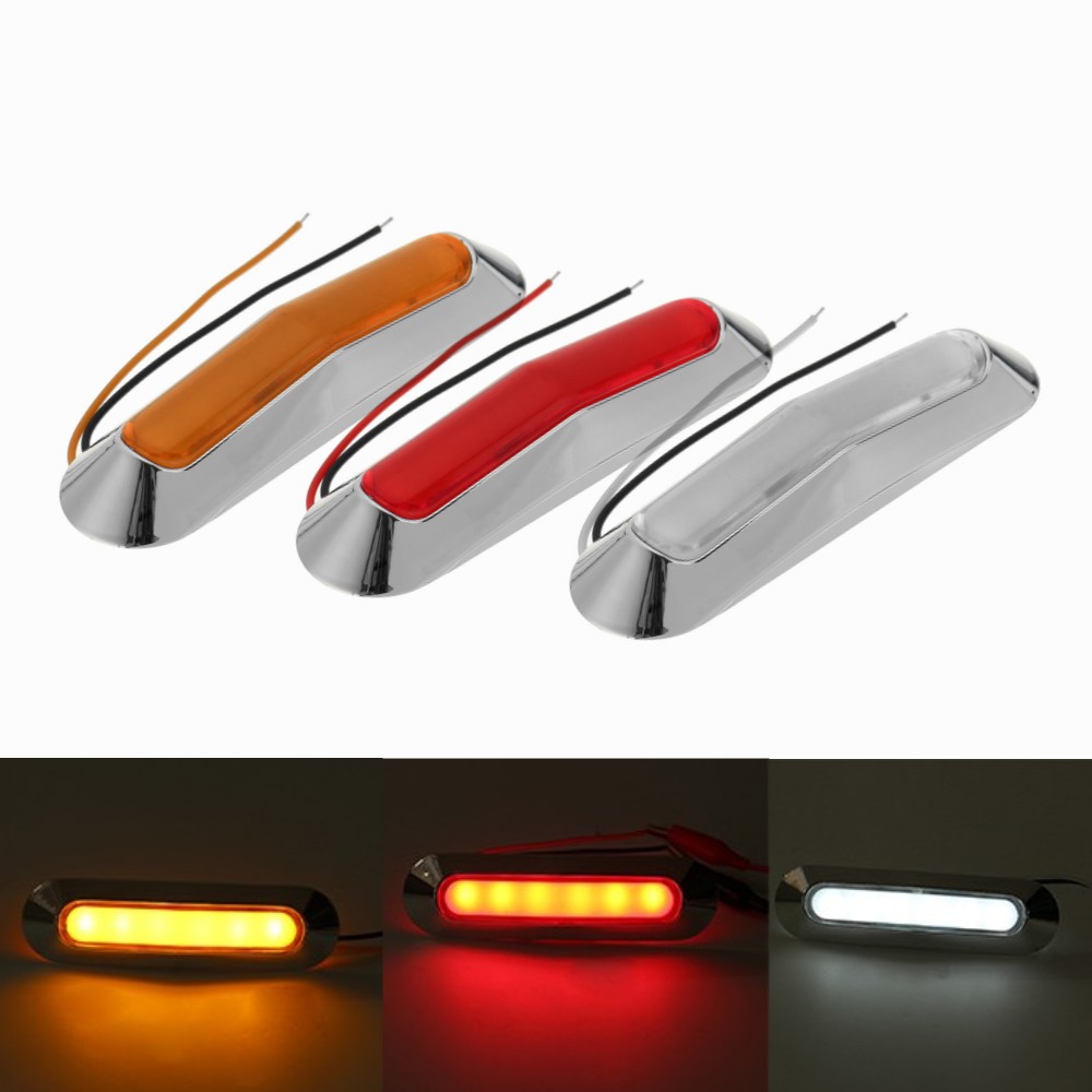 6/10PCS 6 LED 12V 24V Lunetta  - Orange Lighting Decor recensione e prezzo