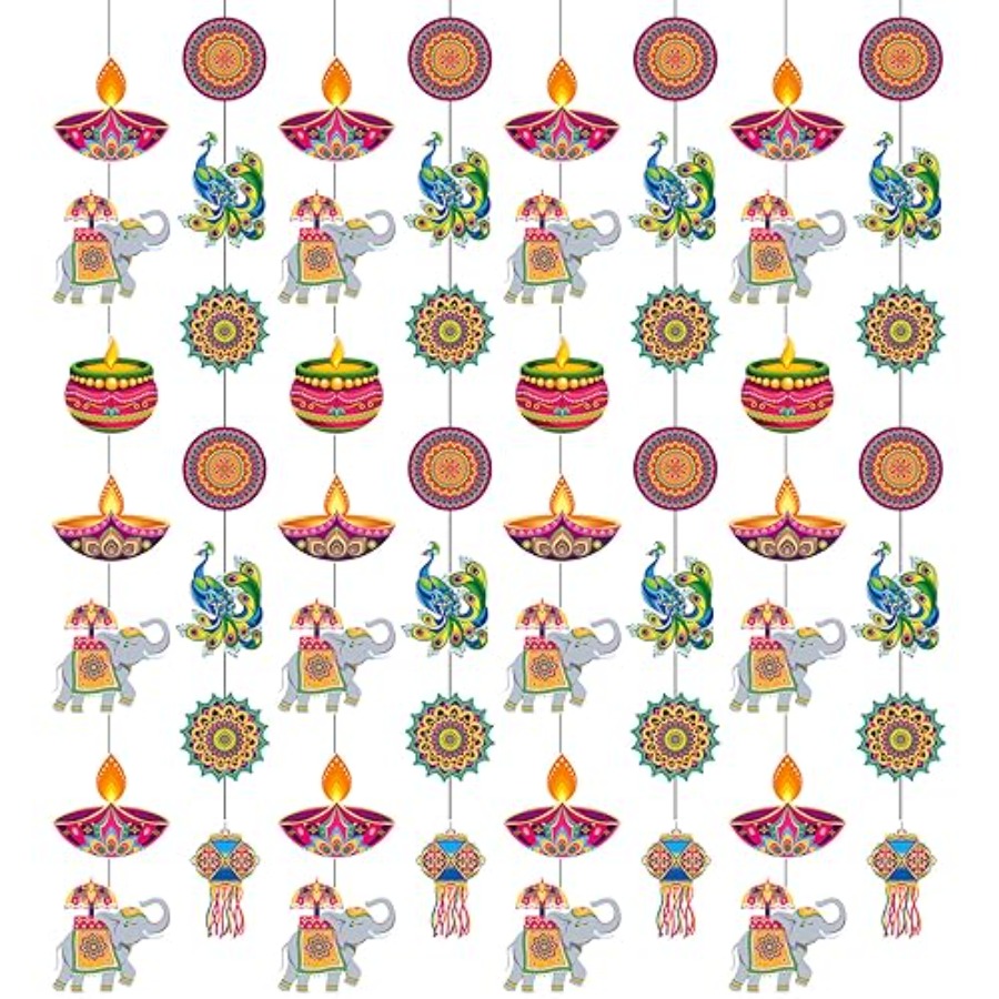 8 Pezzi Decorazioni Appese per - Lighting Decoration For Diwali recensione e prezzo