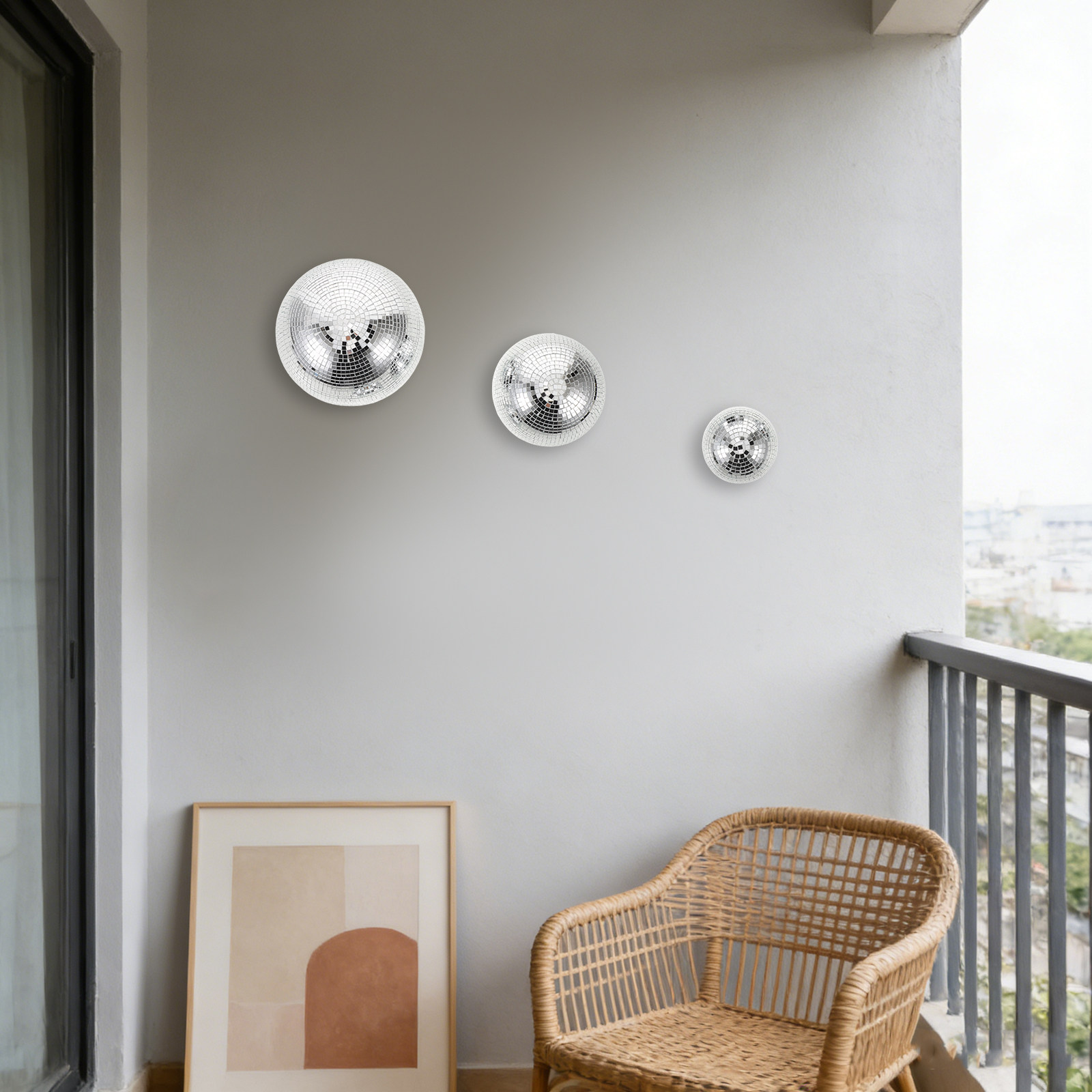 Set di 3 Semisfere a Specchio  - Disco Ball Mirror recensione e prezzo