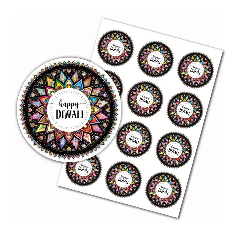Happy Diwali stickers Indian F - Lighting Decoration For Diwali recensione e prezzo