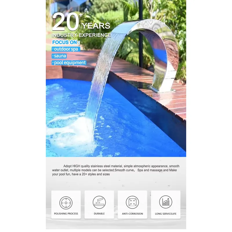 Cascate d'Acqua a LED per Inte - Home Decor Lighting Manufacturer recensione e prezzo