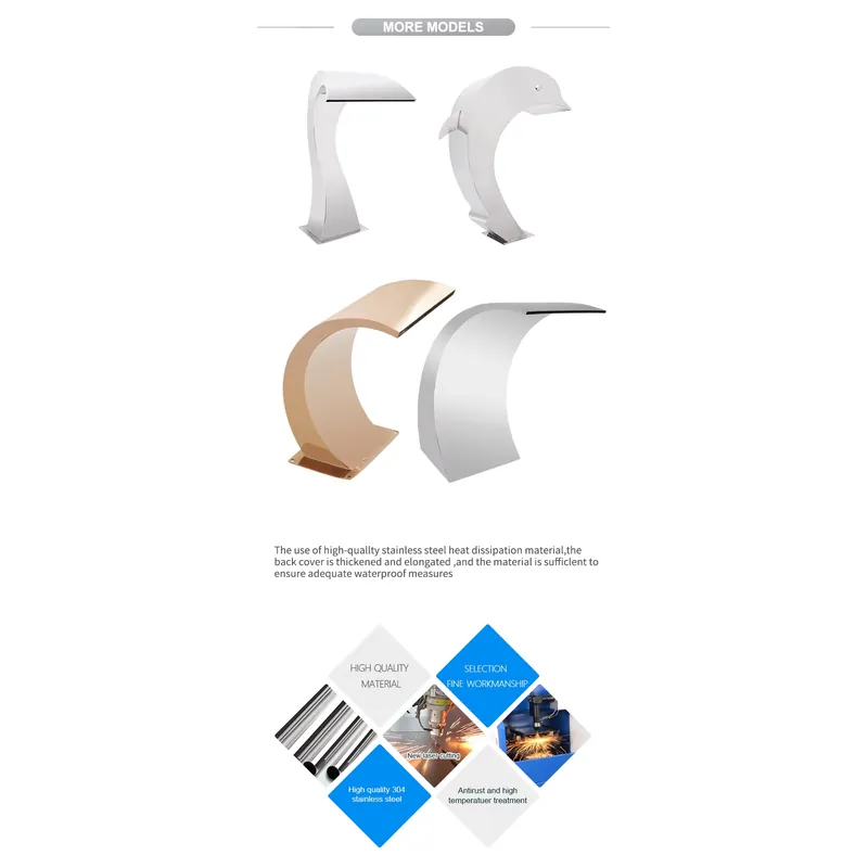 Cascate d'Acqua a LED per Inte - Home Decor Lighting Manufacturer recensione e prezzo