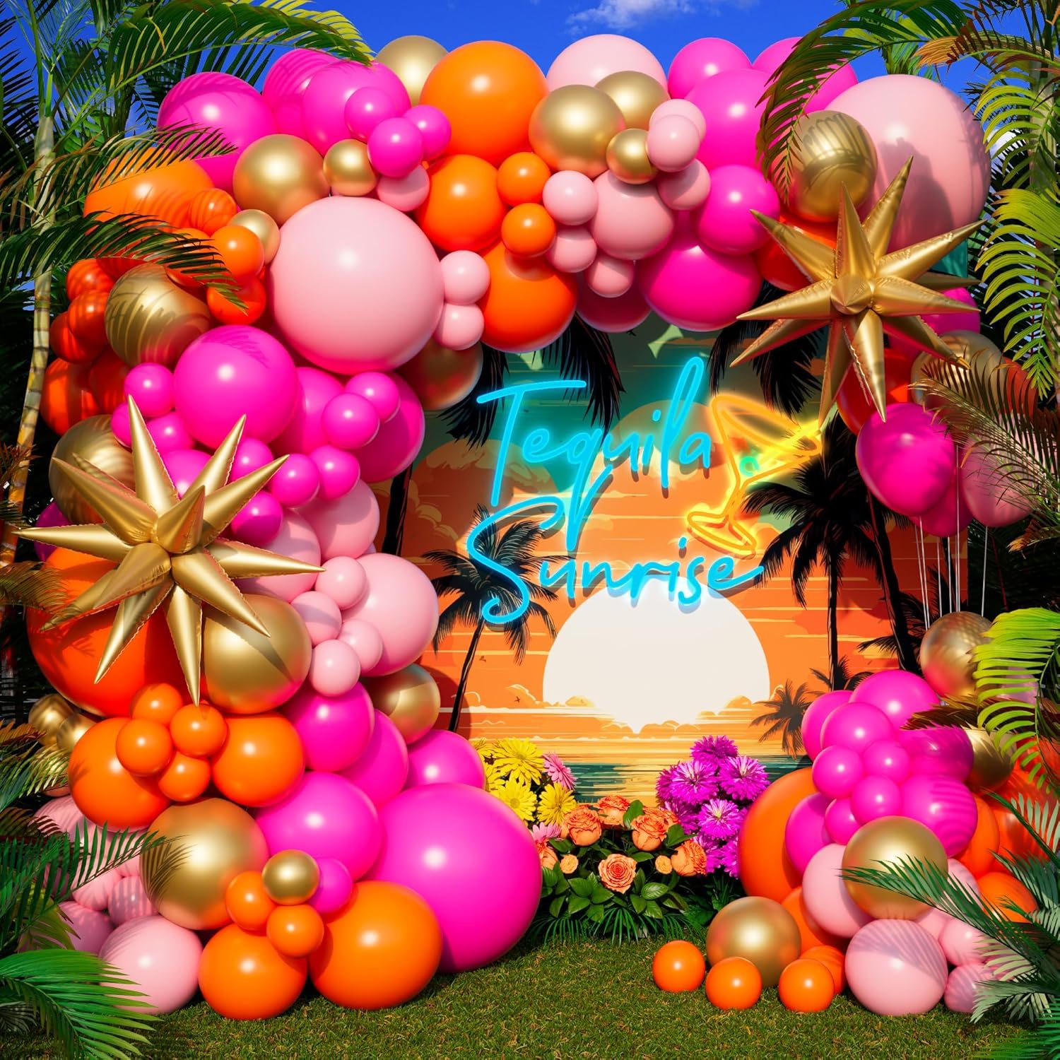 Kit arco palloncini rosa caldo - Orange Lighting Decor recensione e prezzo