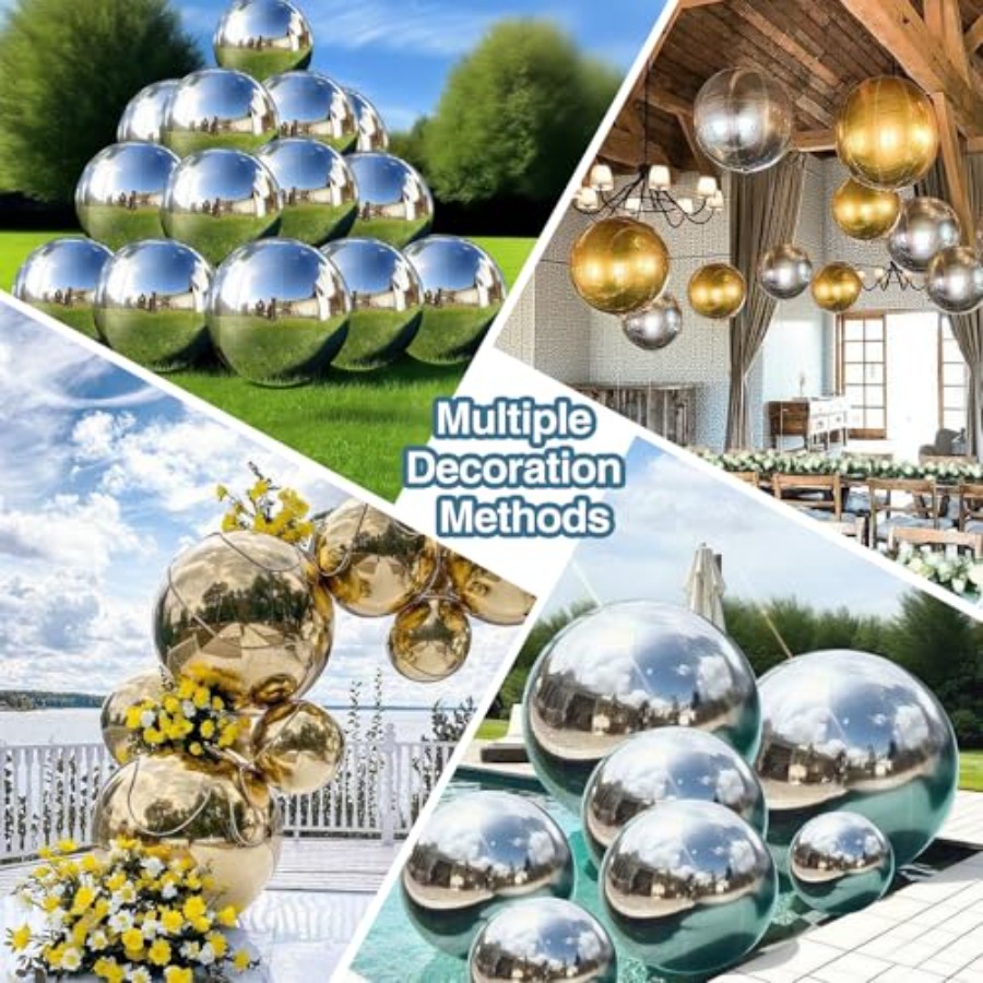 Set di 3 Palloni a Specchio Go - Disco Ball Mirror recensione e prezzo