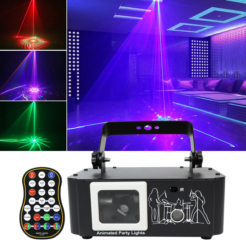 Luci DJ RGB Wuzstar con attiva - Home Decor Lighting Manufacturer recensione e prezzo