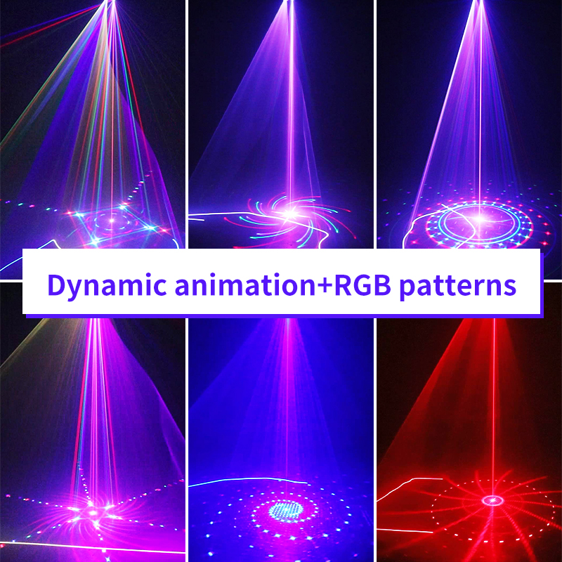 Luci DJ RGB Wuzstar con attiva - Home Decor Lighting Manufacturer recensione e prezzo