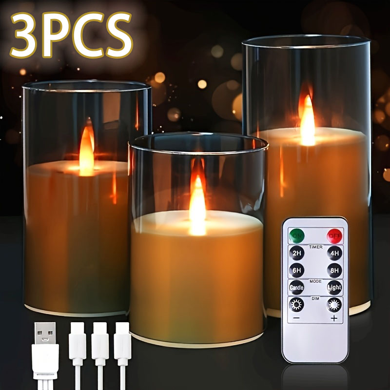 Set di 3 Candele Finte Ricaric - Decor Lighting Pack recensione e prezzo