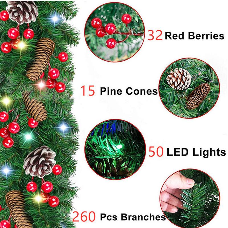Ghirlanda natalizia illuminata - Lighting Decor Company recensione e prezzo