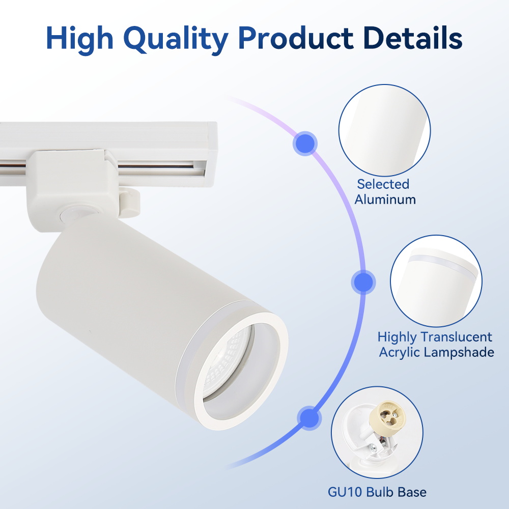 Faretto LED GU10 per binario,  - Lighting Decor Store recensione e prezzo