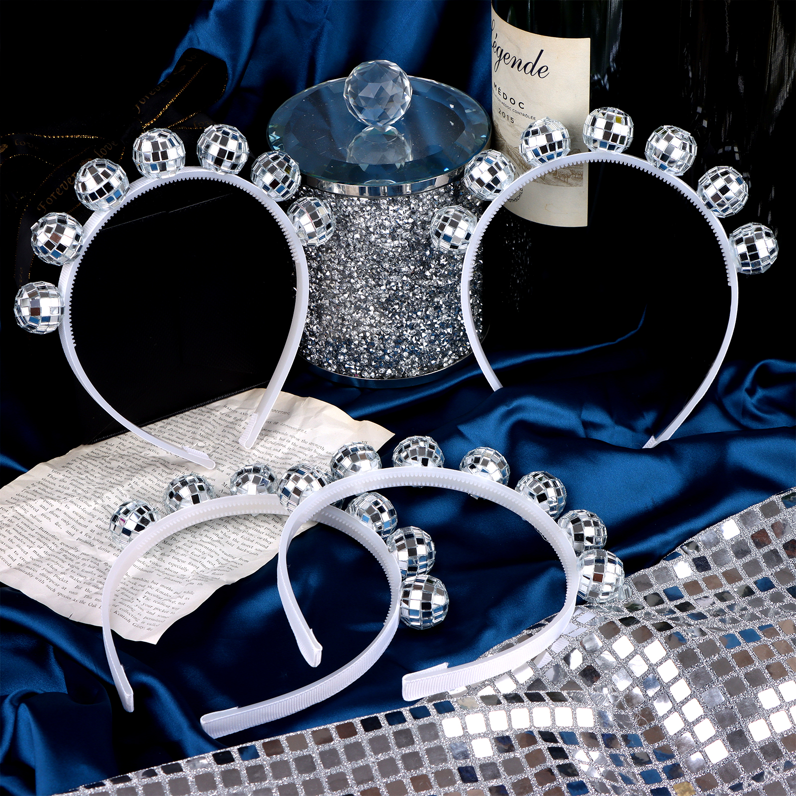 Nuovo Set da 10 Pezzi: Fascia  - Disco Ball Mirror recensione e prezzo