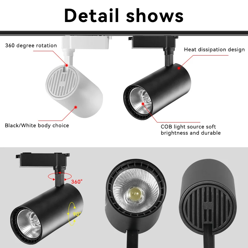Set di Faretti LED per Binario - Lighting Decor Store recensione e prezzo