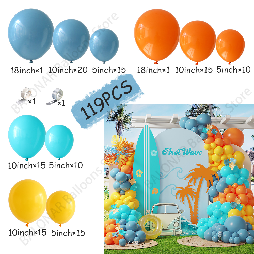 114/119 pezzi hawaiano surf te - Orange Lighting Decor recensione e prezzo