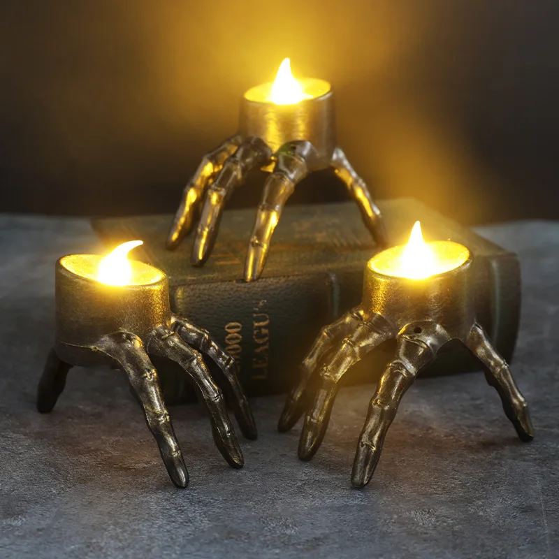 Halloween Break The Arm Skull  - Orange Lighting Decor recensione e prezzo