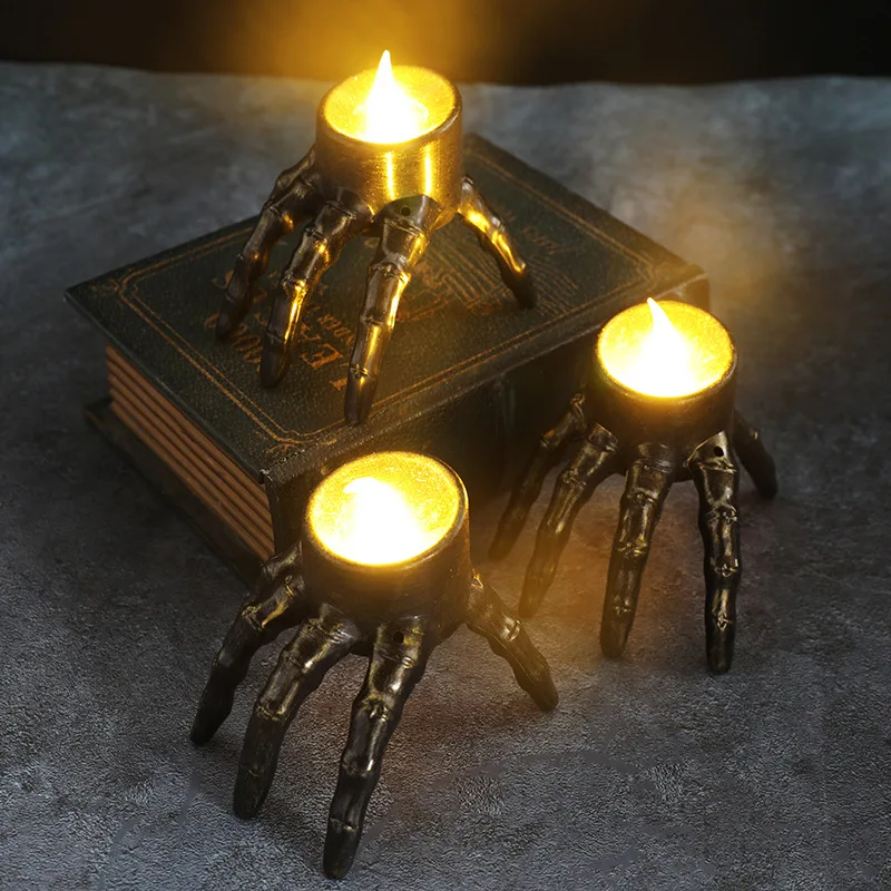 Halloween Break The Arm Skull  - Orange Lighting Decor recensione e prezzo