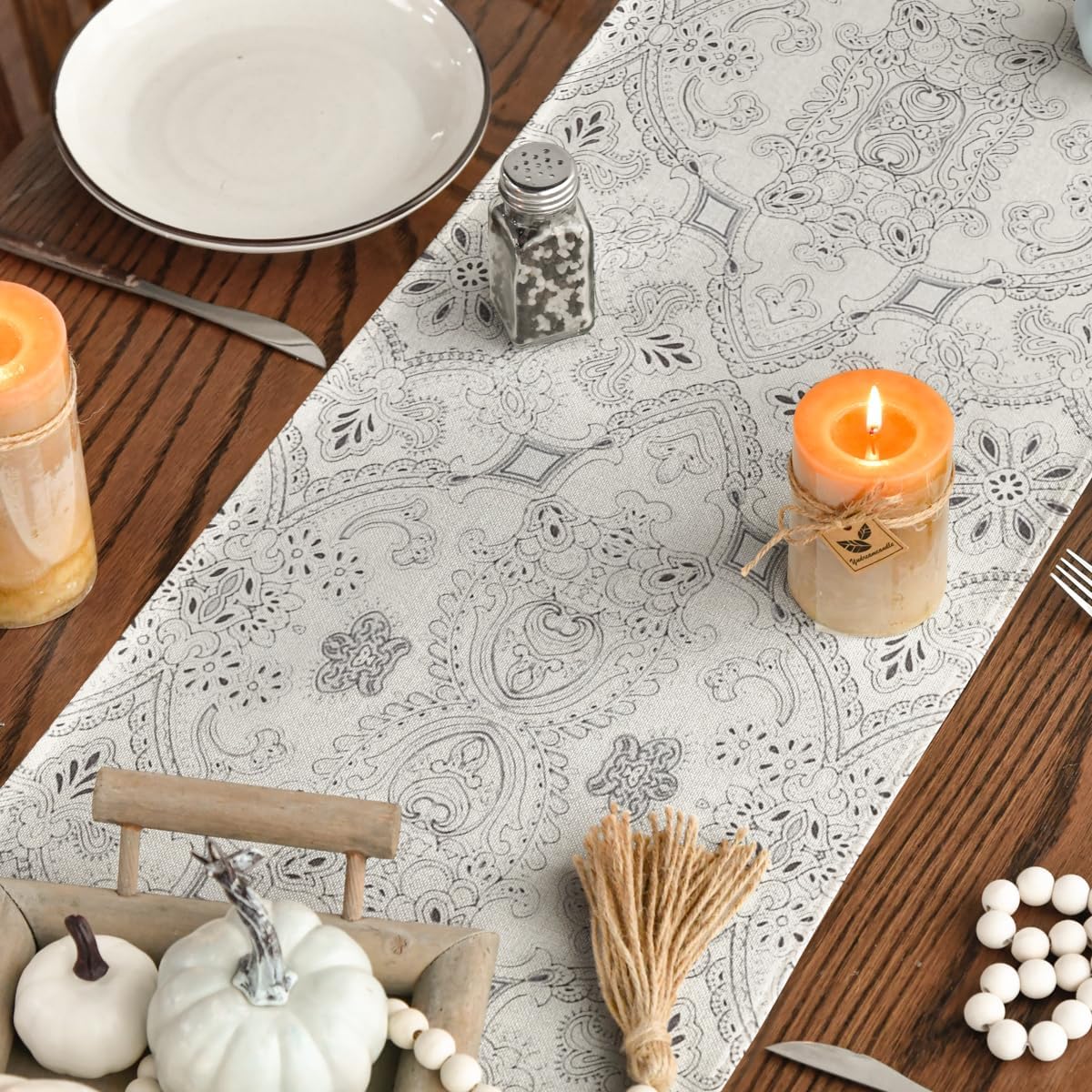 Runner da Tavola in Lino per i - Lighting Decoration For Diwali recensione e prezzo